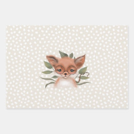 Hoja De Papel De Regalo Tema del libro de cuentos para niños de animales d