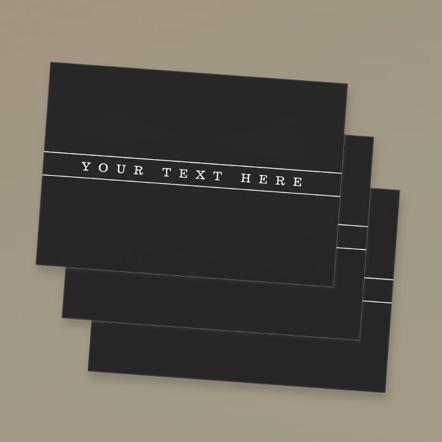 Hoja De Papel De Regalo Texto sencillo y elegante con franjas finas (Subido por el creador)