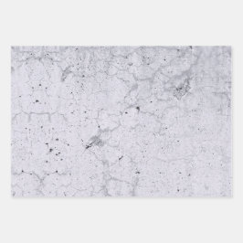 Hoja De Papel De Regalo Textura Gris Monocromo Vintage Rústica Descomposic