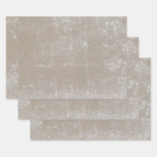 Hoja De Papel De Regalo Textura Vintage Pastel Tan White Decoupage