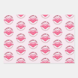 Hoja De Papel De Regalo Thank You for Supporting My Small Business Sticker