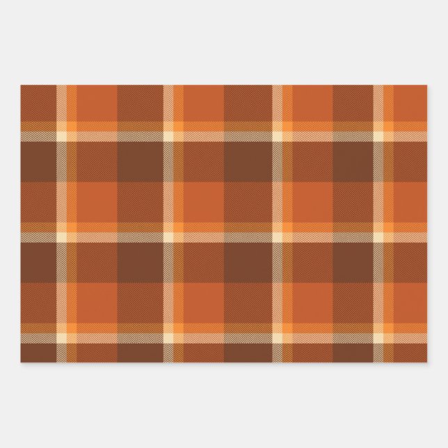 Hoja De Papel De Regalo Thanksgiving Gift Wrap (Anverso)