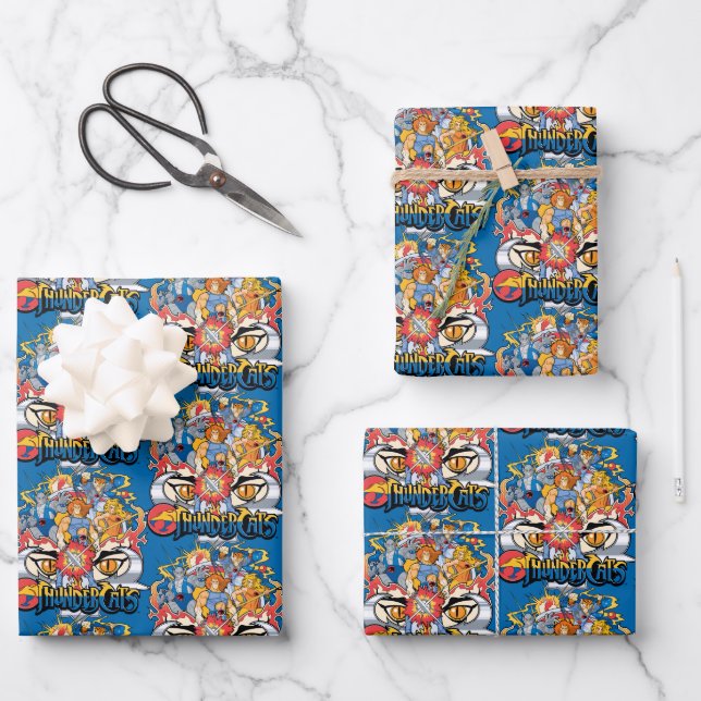 Hoja De Papel De Regalo ThunderCats | Firey Group Graphic (Anverso)
