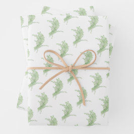 Hoja De Papel De Regalo Thyme Drawing
