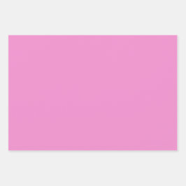 Hoja De Papel De Regalo Tickle de orquídea simple Sherbet Tonos rosados 3 