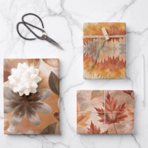 Tie Dye Autumn Nature