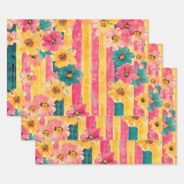 Hoja De Papel De Regalo Tiempo de verano
