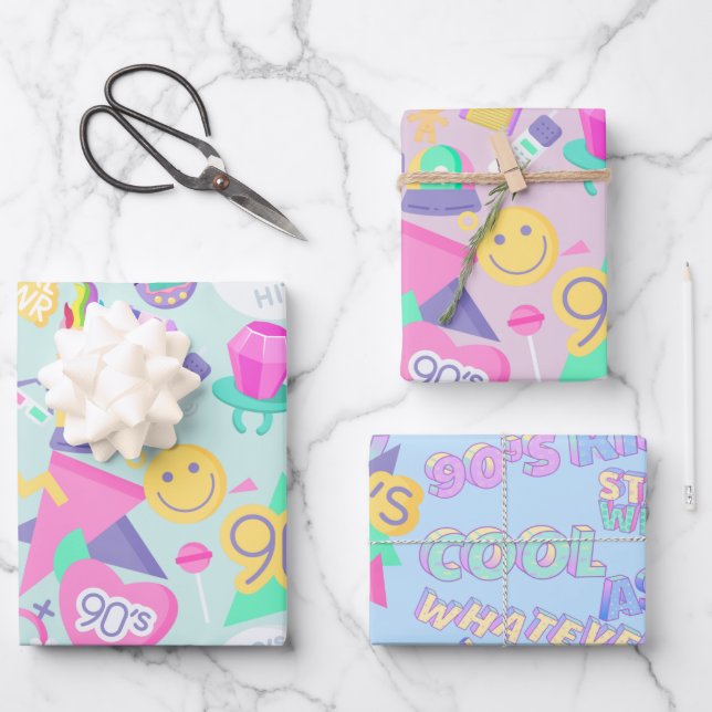 Hoja De Papel De Regalo Tienes que amar los 90 (Anverso)
