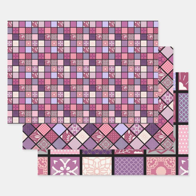 HOJA DE PAPEL DE REGALO TILE MARROQUÍ (Set)