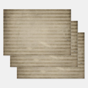 Hoja De Papel De Regalo Tiras de Tan angustiadas