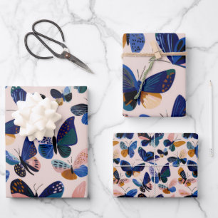 Hoja De Papel De Regalo Todas las mariposas