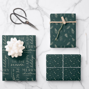 Hoja De Papel De Regalo Todas Las Vacaciones Desean Una Coordinación Perso