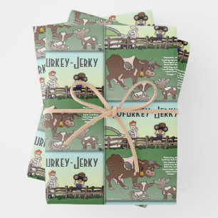 Hoja De Papel De Regalo Tofurkey