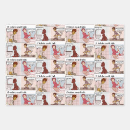 Hoja De Papel De Regalo Toilet Talk