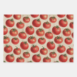 Hoja De Papel De Regalo Tomate