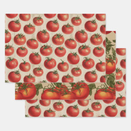 Hoja De Papel De Regalo Tomate