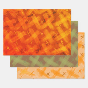 Hoja De Papel De Regalo Tones de la Tierra Todas Las Ocasiones Diseño De A