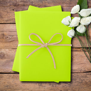 Hoja De Papel De Regalo Tono Sólido de Lima   Clásico   Elegante