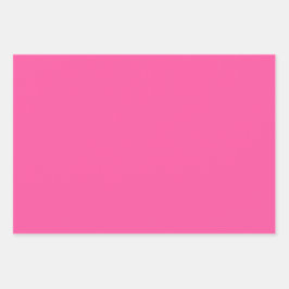 Hoja De Papel De Regalo Tonos de rosa liso violeta pálido rosa 3 tonos
