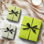 Hoja De Papel De Regalo Tonos modernos Neon Chartreuse<br><div class="desc">Chartreuse Moderno De Tonos Neones Hojas De Papel Acondicionado. Hermosos tres colores para complementar tu regalo.</div>