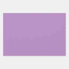 Hoja De Papel De Regalo Tonos púrpura floral heliotropo violeta 3 tonos
