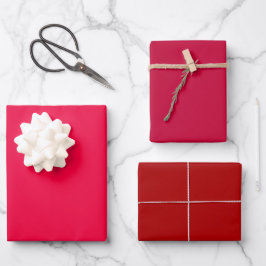 Hoja De Papel De Regalo Tonos rojos nacionales Munsell Carolina simples 3 