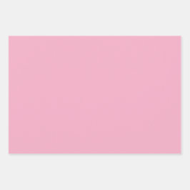 Hoja De Papel De Regalo Tonos Rosa Clavel Nadeshiko Liso 3 Tonos Wr