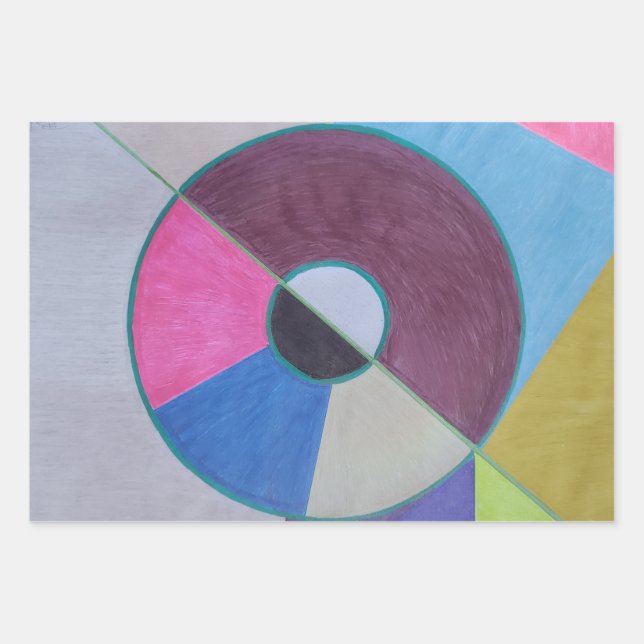 Hoja De Papel De Regalo Toro de curación (Anverso)