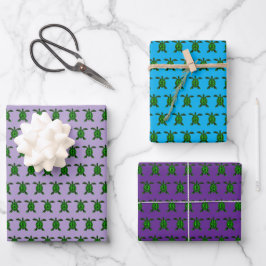 Hoja De Papel De Regalo Tortuga