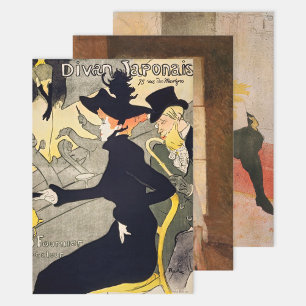 Hoja De Papel De Regalo Toulouse-Lautrec - Selección de obras maestras