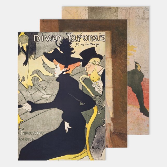 Hoja De Papel De Regalo Toulouse-Lautrec - Selección de obras maestras (Subido por el creador)