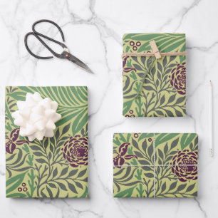Hoja De Papel De Regalo Transforma tu espacio con patrones florales sin co