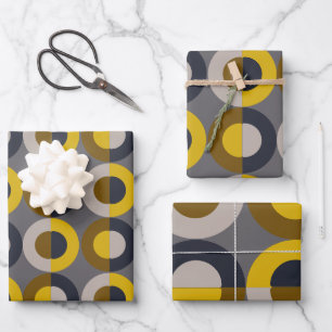 Hoja De Papel De Regalo Truco moderno de barro bronce de mediados del sigl