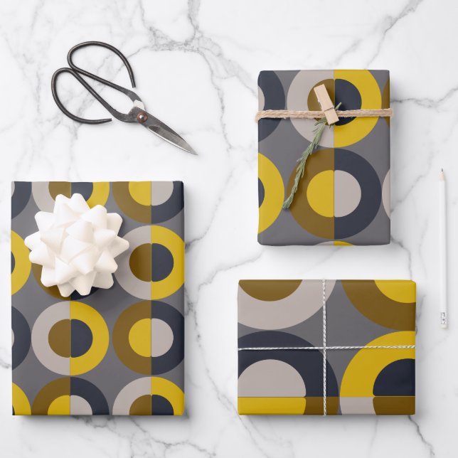 Hoja De Papel De Regalo Truco moderno de barro bronce de mediados del sigl (Anverso)