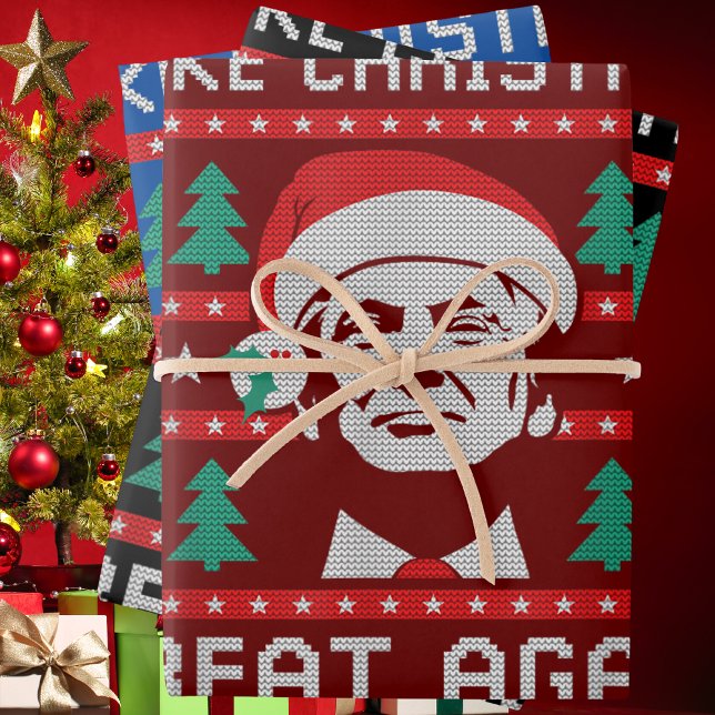 Hoja De Papel De Regalo Trump vuelve a hacer grandes Navidades (Subido por el creador)