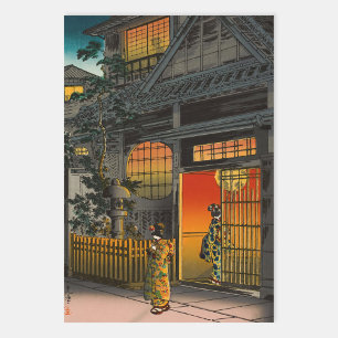 Hoja De Papel De Regalo Tsuchiya Koitsu - Side Street Araki en Yotsuya