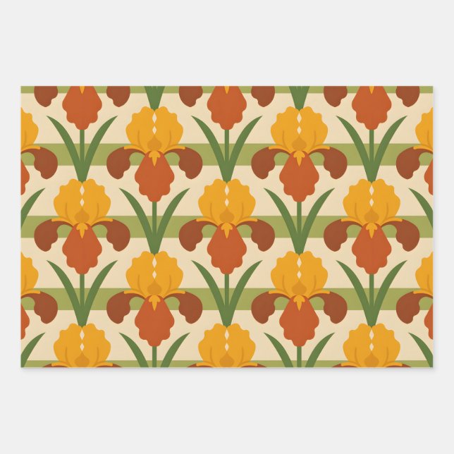 Hoja De Papel De Regalo Tulip Time (Anverso)