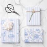Hoja De Papel De Regalo Última tostada en la fiesta de la soltera costera<br><div class="desc">Presentando la 'Última tostada en la invitación a la costa',  una maravillosa adición a su fiesta de soltera de inspiración costera. Esta invitación forma parte de nuestra suite Costa Azul Bachelorette,  que emana un ambiente costero sofisticado con su llamativo color azul.</div>