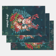 Un caprichoso ilustracion de Navidades