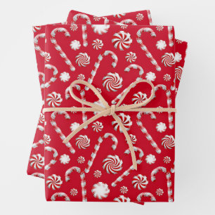 Hoja De Papel De Regalo Un diseño de la serie A Peppermint Spice 1  