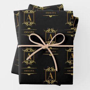 Hoja De Papel De Regalo Un personalizado simple, personalizado y único en