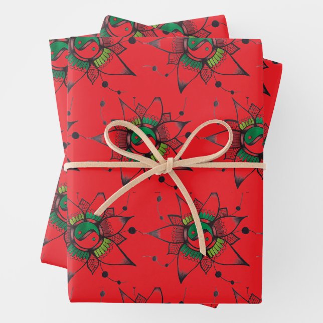 Hoja De Papel De Regalo Único y moderno  (In situ)