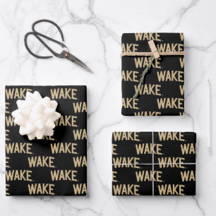 Hoja De Papel De Regalo Universidad Wake Forest Wake Arch
