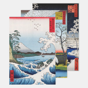 Hoja De Papel De Regalo Utagawa Hiroshige - Selección de piezas maestras