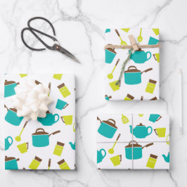 Hoja De Papel De Regalo Utensilios de cocina, vajilla, cubertería, artícul