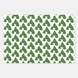 Hoja De Papel De Regalo Vacaciones navideñas acuáticas