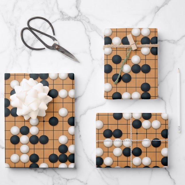 Hoja De Papel De Regalo Vamos a jugar a ir (Anverso)