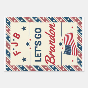 Hoja De Papel De Regalo Vamos Brandon