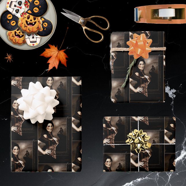 Hoja De Papel De Regalo Vampiro victoriano Werewolf (Subido por el creador)