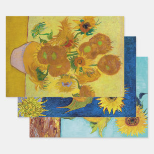 Hoja De Papel De Regalo Van Gogh, Girasol